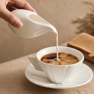 Ceramic Cup And Saucer 03