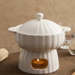 Ceramic Fondue Pot