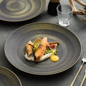 Luxury Black Plate