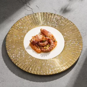 Ceramic Gold Plateplate